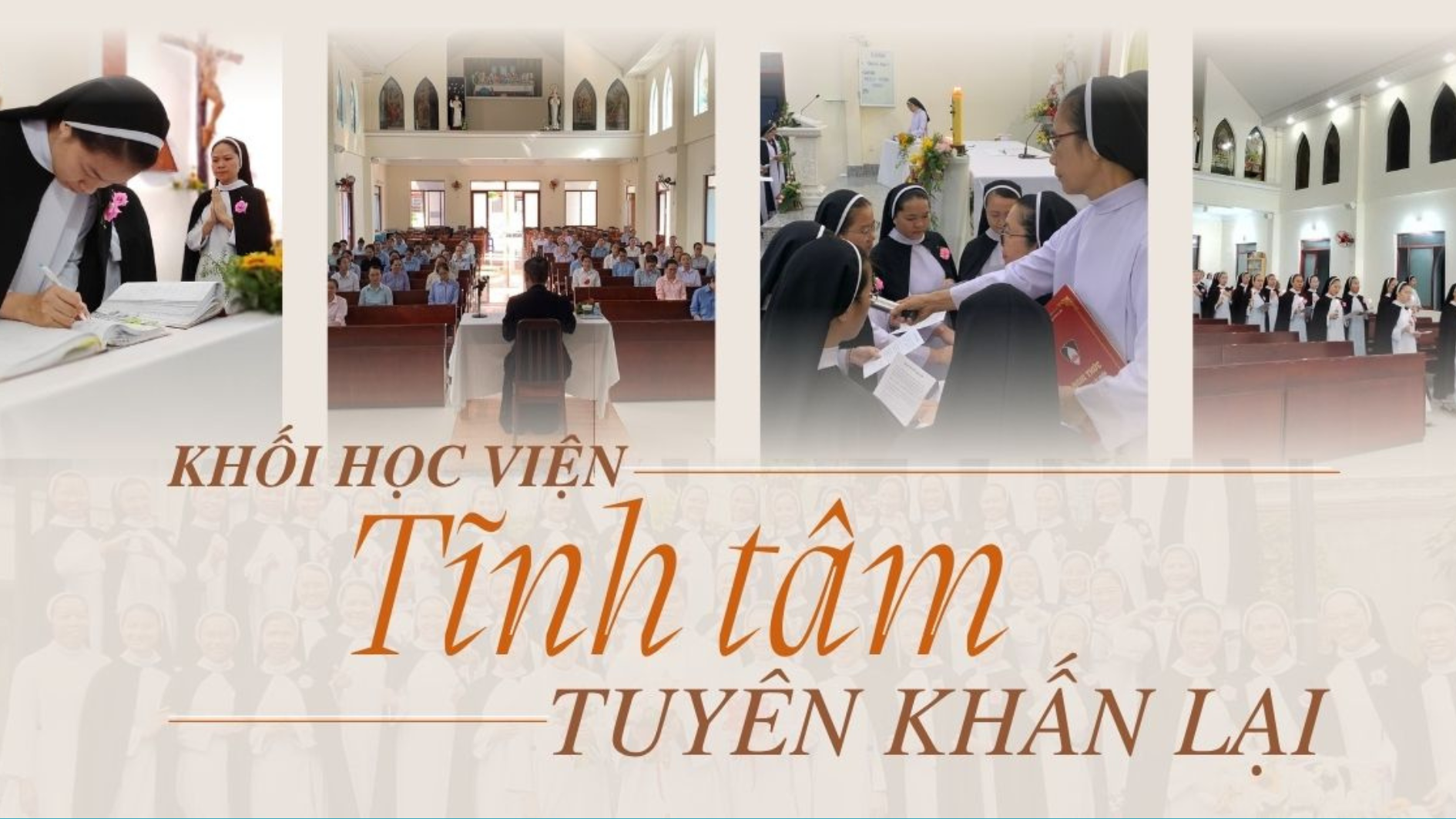 Khối Học viện tĩnh tâm và khấn lại - 2025